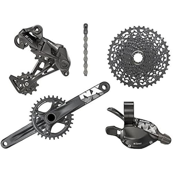 Sram Nx Aigle Gruppenöverföring (Bakhjul, Trigger Shifter W Clamp, Kurbellar Dub W DM 32t X-Sync Kedja 126 Led 12s