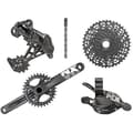 Miniatyrbild 2 av 2: Sram Nx Aigle Gruppenöverföring (Bakhjul, Trigger Shifter W Clamp, Kurbellar Dub W DM 32t X-Sync Kedja 126 Led 12s