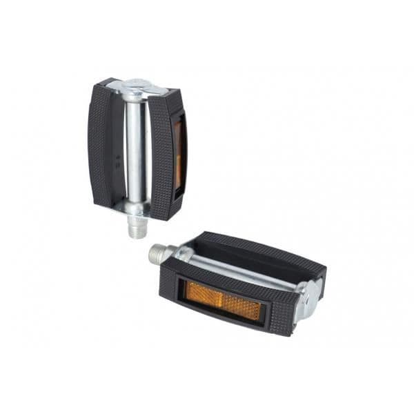 XLC universalgummipedaler - svarta - 9/16" - Vuxna - Herrar