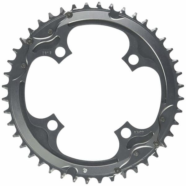Truvativ vevparti - pedal - bottenfästeskåpa - CRT44TU - Sram MTB Kedjering Adult Unisex, Grå, One Size