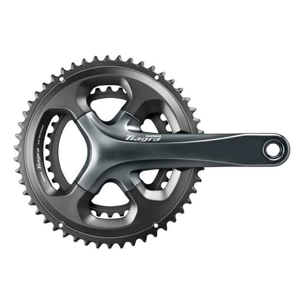 Shimano Tiagra FC4700 Vevsats - Dubbel Kedjering - Grå - Vuxen