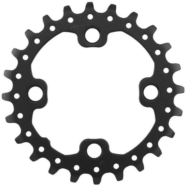 Shimano Deore FC-M627/FC-M627-B (36-22T)/FC-M617/FC-M617-B2(36-22T) Kedjering - Grå - 36T - Vuxen - Herr
