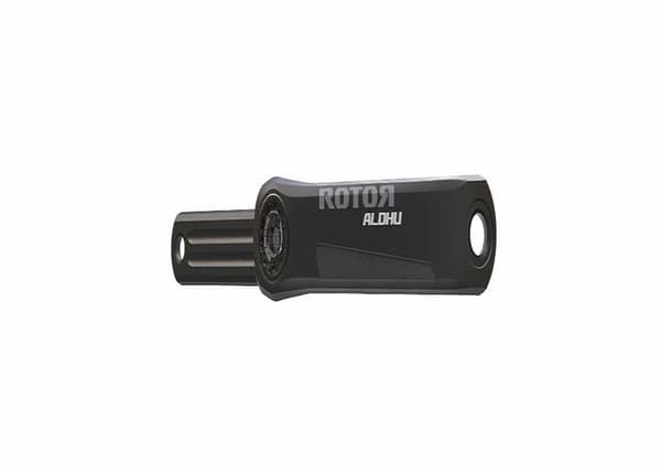 R rotor cykelkomponenter - C02-108-13010-0 - Rotor ALDHU Vevarm Unisex för vuxna 24 mm axel 155 mm Svart
