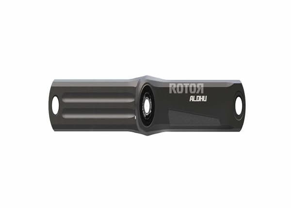 R rotor cykelkomponenter - C02-108-13010-0 - Rotor ALDHU Vevarm Unisex för vuxna 24 mm axel 155 mm Svart