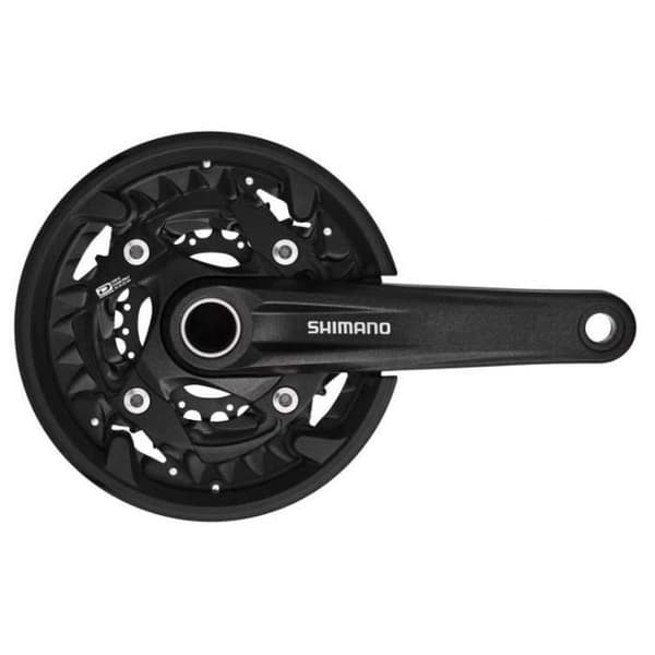 Maniveller VTT - SHIMANO - MT500 - 175 mm - Svart - Utan vevparti