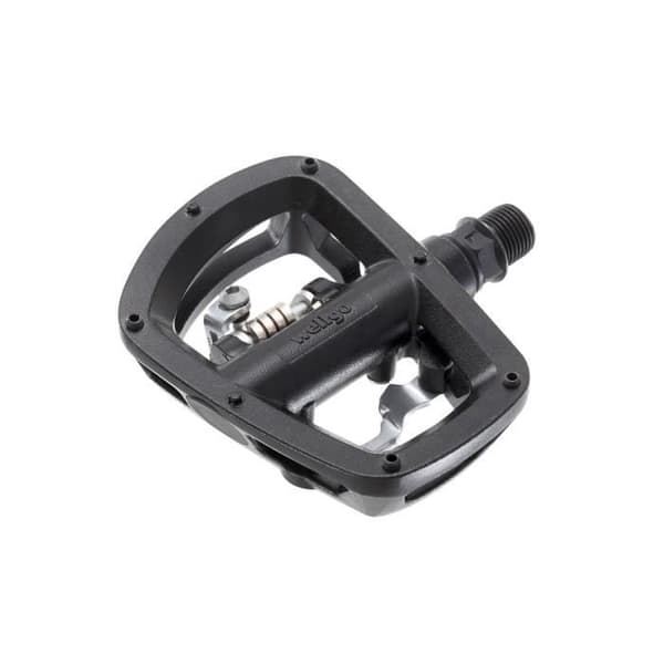 Cykelpedaler - WELLGO - W43 - Clip-In + Plattform - Aluminium - 396 g