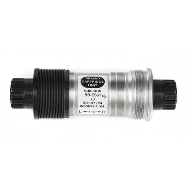 Shimano BB-ES51 Octalink BSA silver/svart bottenfäste - 110-115 mm
