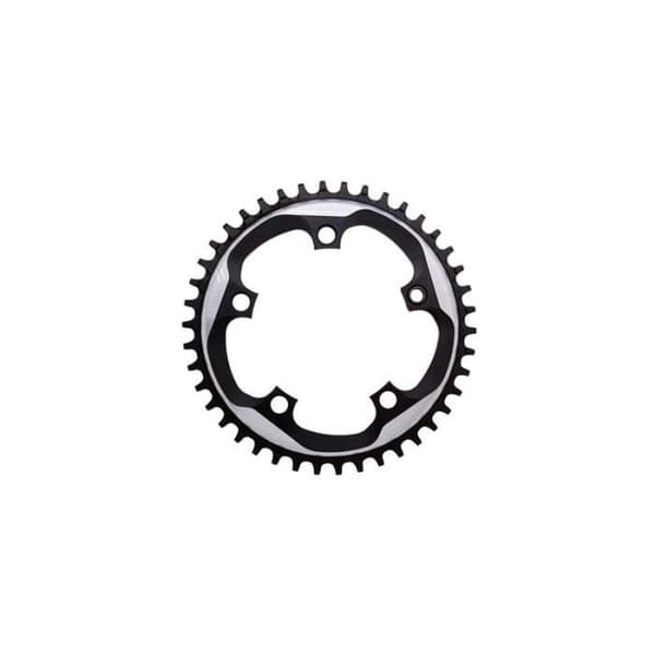 SRAM X-Sync 11V kedjekrans. 110 Bcd 42 Tänder Grå - Svart/Silver - Shimano/SRAM-kompatibel - 1x11 Speed