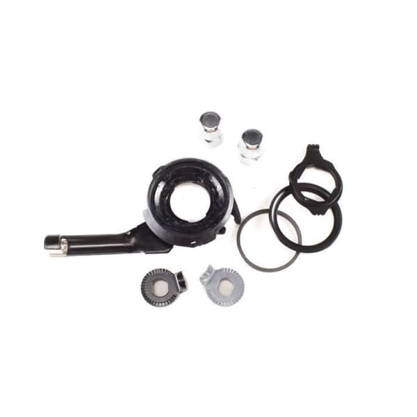 Invändiga växelnavsdelar för 11/8/7/5V Shimano elastisk lockmutter - svart - 7 höger/7 vänster