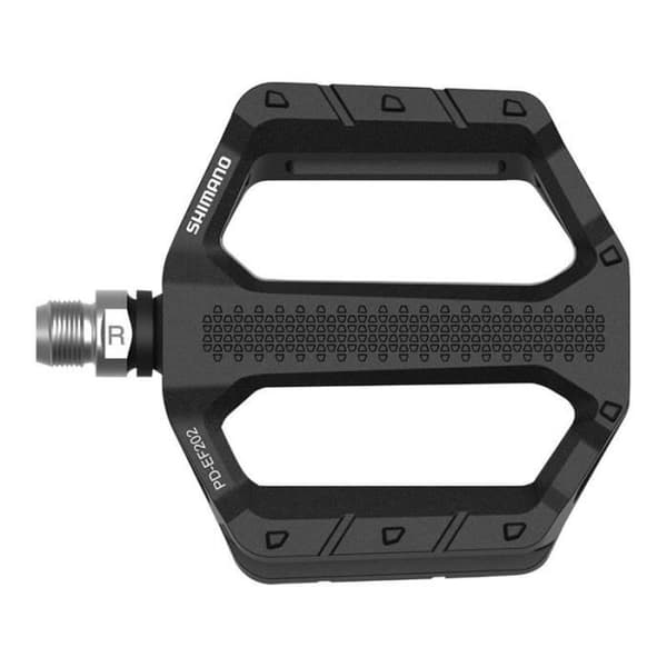 Shimano explorer PD-EF202 platta aluminium fritids MTB-pedaler - svarta - 9/16" - Herr - Att montera själv