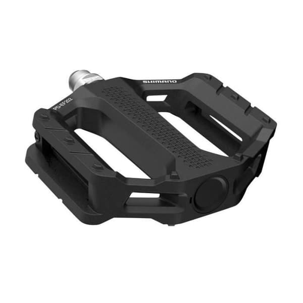 Shimano explorer PD-EF202 platta aluminium fritids MTB-pedaler - svarta - 9/16" - Herr - Att montera själv