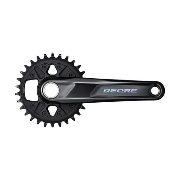 Shimano Deore FC-M6100-1 12-växlad vevsats - svart - 12-växlad/30T