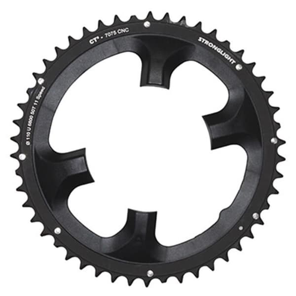 VÄGKEDJING 4BRA 50DTS EXTERIÖR TYP SHIMANO ULTEGRA 6800 SVART CT2 STRONGLIGHT 11V.