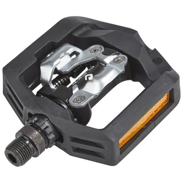 Kombi Shimano PD-T421 Click'R Dampedaler - Svart