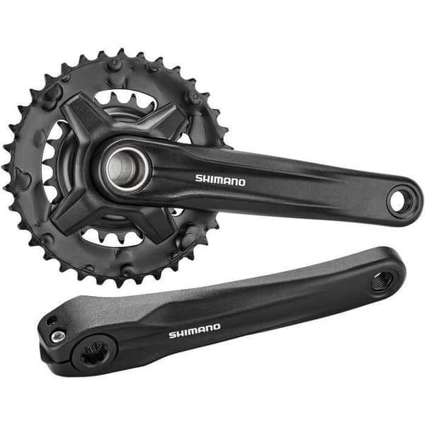 Shimano FC-MT210-2 MTB Vevsats - Svart - 9 hastigheter/36/22T