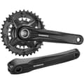 Miniatyrbild 3 av 4: Shimano FC-MT210-2 MTB Vevsats - Svart - 9 hastigheter/36/22T