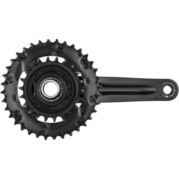 Shimano FC-MT210-2 MTB Vevsats - Svart - 9 hastigheter/36/22T