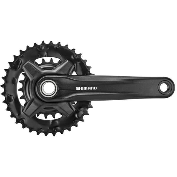 Shimano FC-MT210-2 MTB Vevsats - Svart - 9 hastigheter/36/22T
