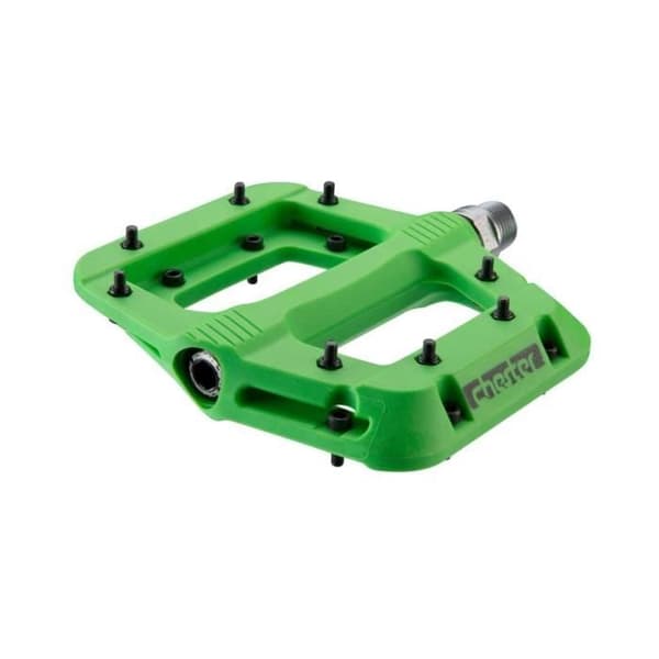 Race Face Pedaler Chester-Grön unisex vuxencykel, 15 mm-18,4 mm