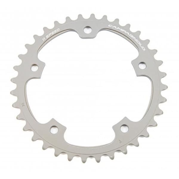 Campagnolo (Super) Record 36T 11S 110 mm Silver Kedjering - Landsvägscykel