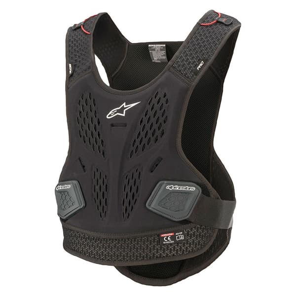 Alpinestars Bicycle Skyddsväst Bionic Pro Svart,Grå XS-S