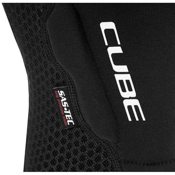 Cube Knäskydd X Actionteam Evolution Svart M