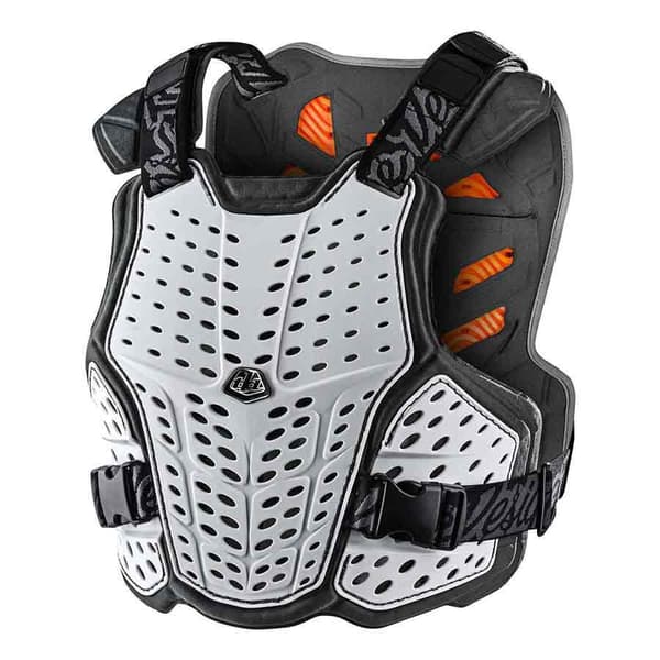 Troy Lee Designs Protector Beskyttelsesvest Rockfight Ce Chest Grå M-L