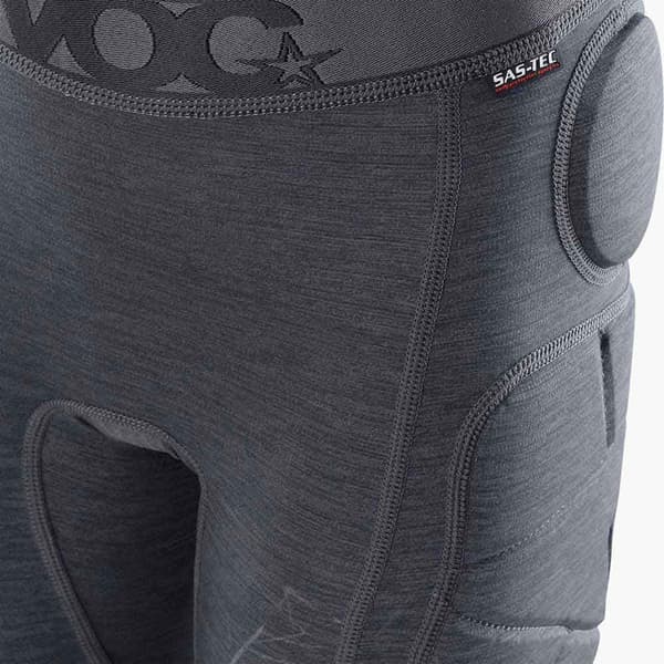 Evoc Beskyttende Shorts Crash Kids Grå M