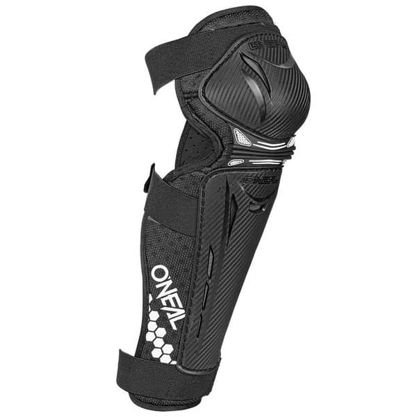 Oneal Carbon Look Knæbeskyttere Trail Fr Hvid,Sort XS