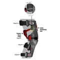 Pikkukuva 4 / 4: Mobius X8 Orthopedic Polvisuojat Harmaa S