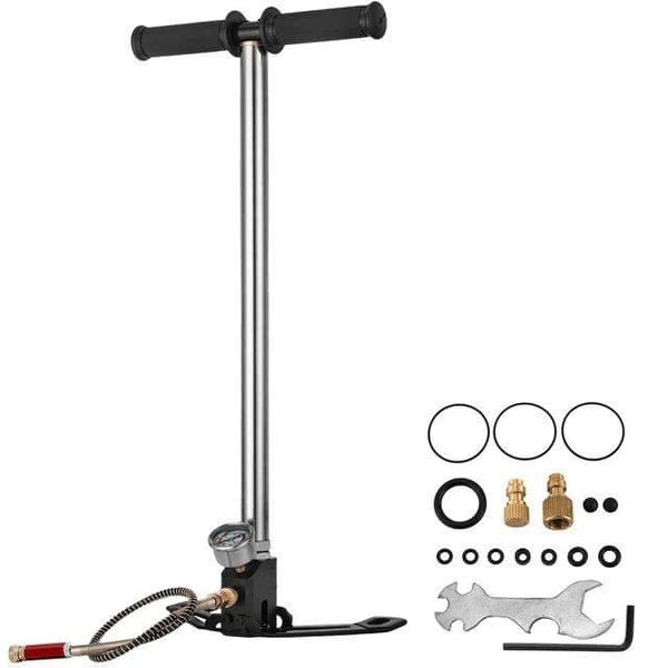 4500psi 3-stegs PCP-pump med 2-enheters tryckmätare, arbetsbesparande design