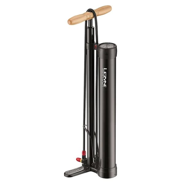 Lezyne Lattiapumppu Pressure Over Drive Musta 220 psi