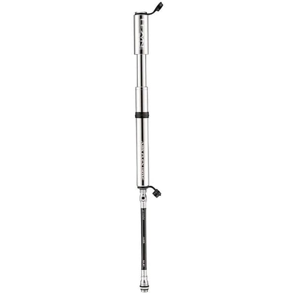 Lezyne Minipump Road Drive-s Full Cnc Machined 160 Psi 180 Mm Long Silver 180 mm / 160 Psi