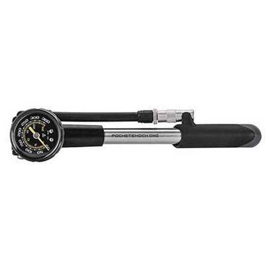 Topeak Jousituspumppu Dxg Musta,Hopeinen