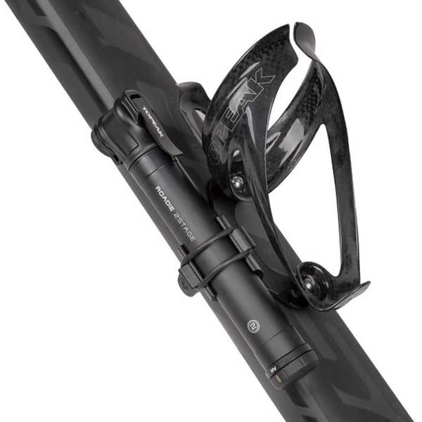 Topeak Mini Pumppu Roadie 2stage Hopeinen 160 Psi