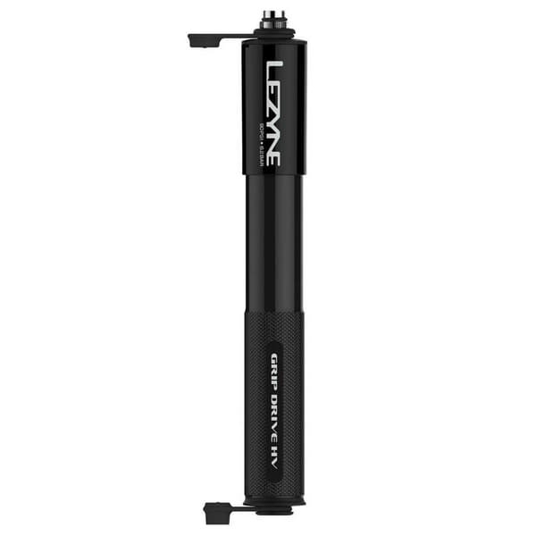 Lezyne Mini Pumpe Grip Drive Hv Sort 186 mm / 90 Psi