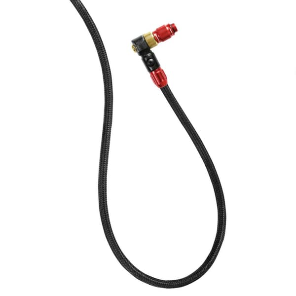 Lezyne Abs-1 Pro Pro Punottu Pumppuletku Korkeapaine Musta