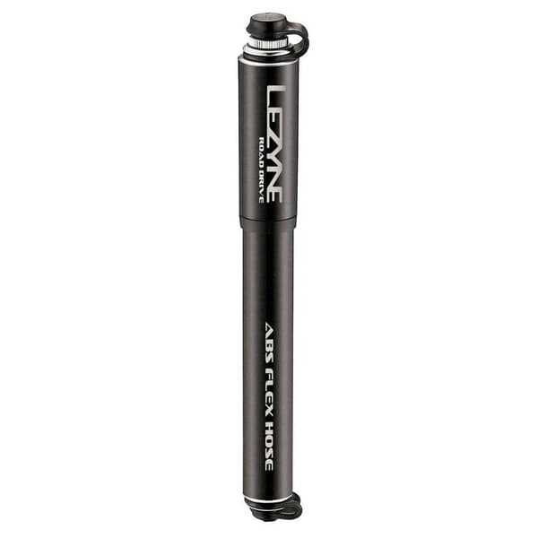 Lezyne Minipump Road Drive-s Full Cnc Machined 160 Psi 180 Mm Long Svart 180 mm / 160 Psi
