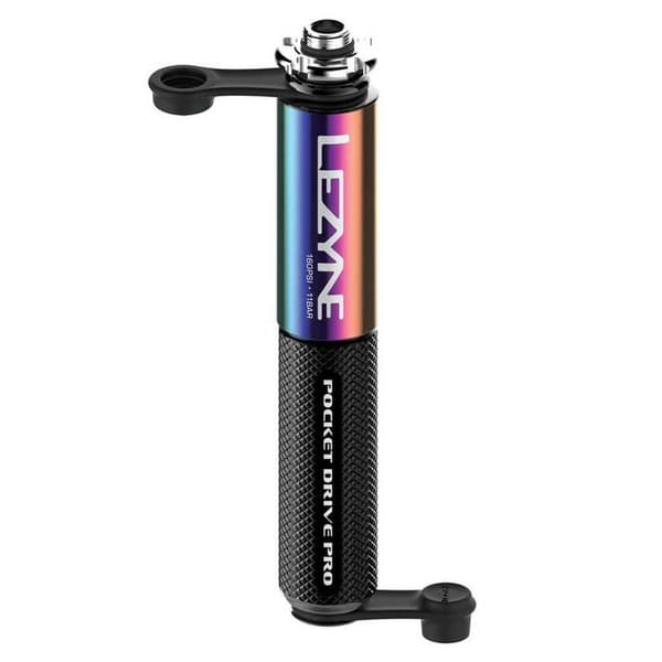 Lezyne Mini Pumpe Pocket Drive Pro Sort 140 mm / 160 Psi