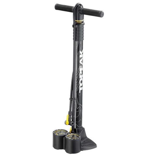 Topeak Med Verktygsväska Golvpump Joeblow Dualie Svart 75 Psi
