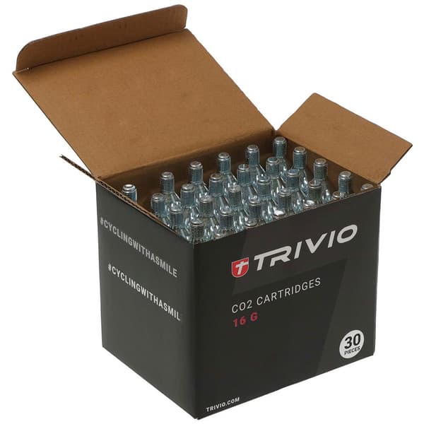 Trivio Kasettien Laatikko Co2 30 Yksiköitä Hopeinen 16 g