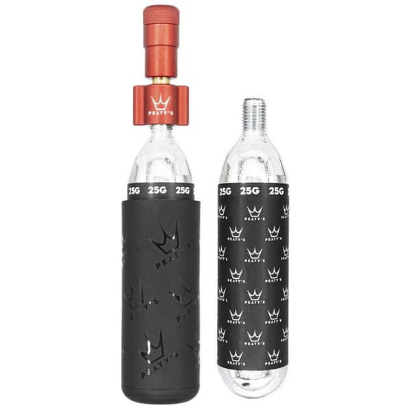 Peaty´s Co Holeshot Road/gravel 2 Inflaattori Musta 16 g