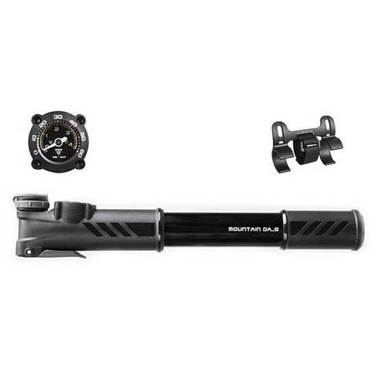 Topeak Med Trykmåler Minipumpe Mountain Da Sort