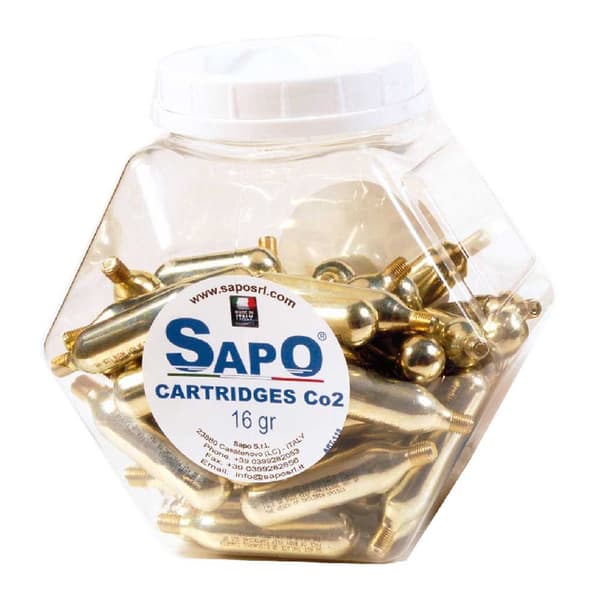 Sapo Patron Co2 50 Enheter Guld 16 g