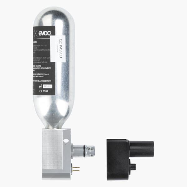 Evoc Co Minerva 2 Inflaattori Hopeinen