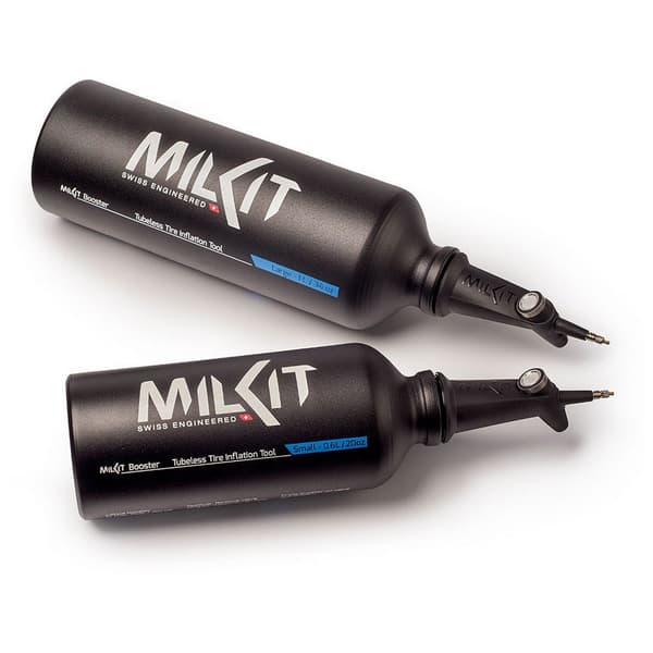 Milkit Tubeless Booster Tire 0.60l Co2-kapseli Musta