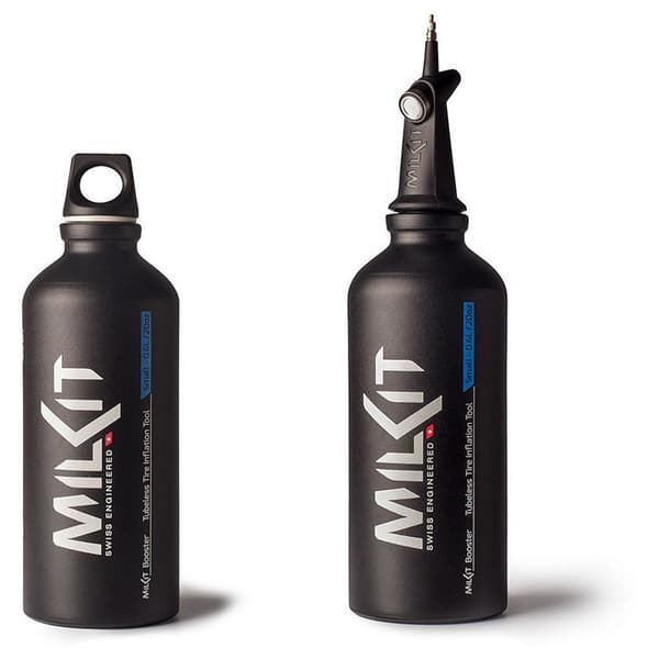 Milkit Tubeless Booster Tire 0.60l Co2-kapseli Musta