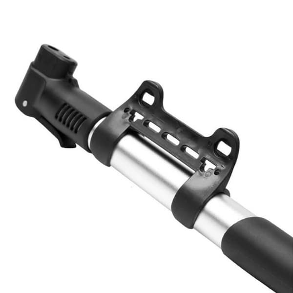 MTB pump - CXQ751 - Mini portabel - Aluminiumlegering - Silver färg - Blandat