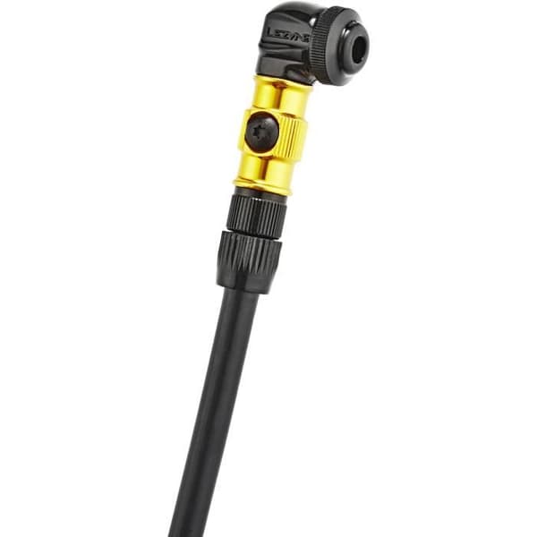 LEZYNE CNC Micro Floor Drive Digital HPG cykelpump - svart - minipump - tryckmätare - 11 bar