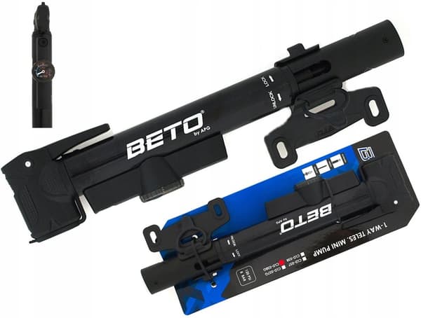 BETO CLD038G AV/FV/DV-pumpe med MANOMETER 8 bar